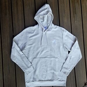 Adidas Men's Cream Hoodie